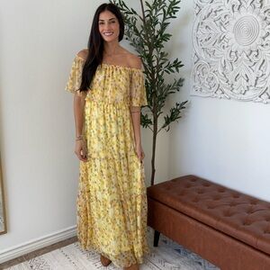 Gorgeous floral maxi dress